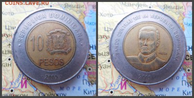 Доминикана 10 песо 2005 - 8