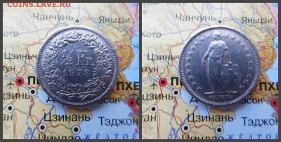 Швейцария ½ франка, 1978 - 25
