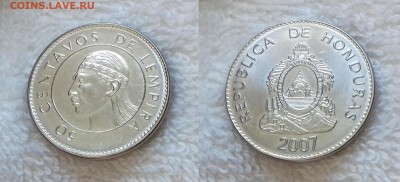 ГОНДУРАС 50 сентаво 2007 до 22 декабря 22-00 мск - ГОНДУРАС 50 сентаво 2007 20181019_153807