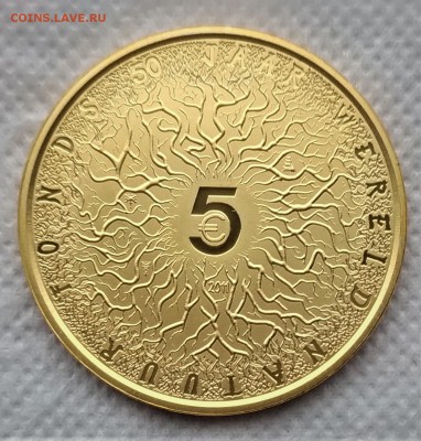 5 евро Jaar wereld natuur fond 50 до 20.12 - P_20181216_134035_vHDR_On