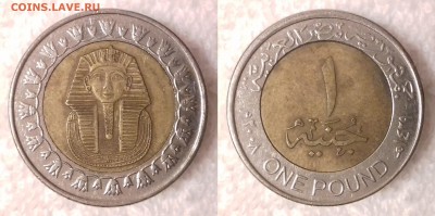 ЕГИПЕТ 1 фунт 2008 до 22 декабря 22-00 мск - ЕГИПЕТ 1 фунт 2008 -108