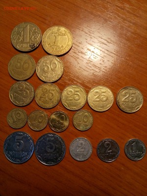 Ходячка Украины, 20 разных монет. Фикс цены. - P81211-144121