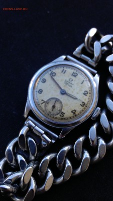 Оцените Часы OMEGA Officer Швейцария 1941 родной браслет - IMAG1972