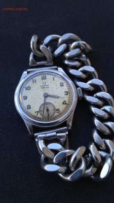 Оцените Часы OMEGA Officer Швейцария 1941 родной браслет - IMAG1976