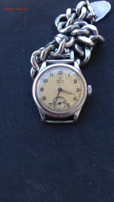 Оцените Часы OMEGA Officer Швейцария 1941 родной браслет - IMAG1980