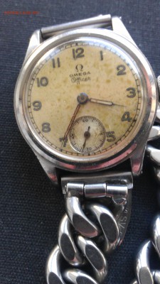 Оцените Часы OMEGA Officer Швейцария 1941 родной браслет - IMAG1984