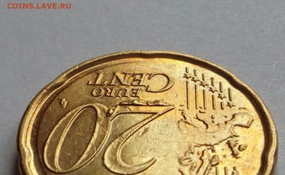 Бельгия 20 евроцентов 2009 раскол на оценку. - IMG_20181217_123324