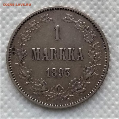 1 марка Финляндия 1893 до 20.12.18 - P_20181217_153322_vHDR_On