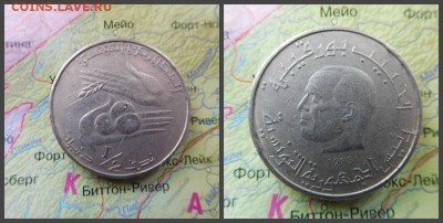 Тунис ½ динара, 1983г - 3
