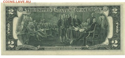 2 доллара 1976 г., -K-, замещение,США, пресс, до 22:00 20.12 - 2 доллара 1976 К замещение-2