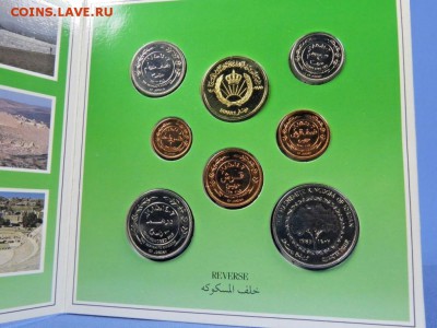 банковский годовой набор монет Иордания 1985 в буклете UNC - bankovskij_godovoj_nabor_monet_iordanija_1985_v_buklete_unc %281%29