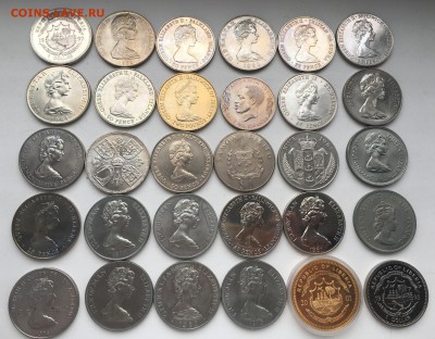 30 шт. Крона Шайба разные страны Фикс цена Скидки - BF6u6egrKME