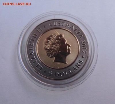 биметалл Австралия 5$ долларов 2017 Сатурн - bimetall_avstralija_5_dollarov_2017_saturn_planety_solnechnoj_sistemy_kosmos_unc %281%29
