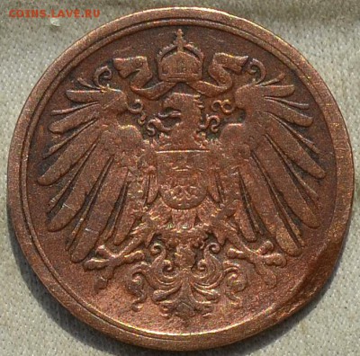 Германия империя 1 пфенниг 1891 G. 21. 12. 2018 .в 22 - 00. - DSC_0523