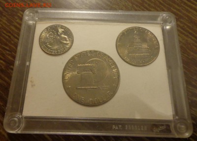 США - Набор 200 лет независимости блистер до 25.12, 22.00 - США набор пластик. коробка 3 шт_2.JPG