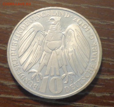 ФРГ - 10 марок 50 ЛЕТ СУДУ пруф до 25.12, 22.00 - Германия 10 марок 2001 50 лет суду_1.JPG
