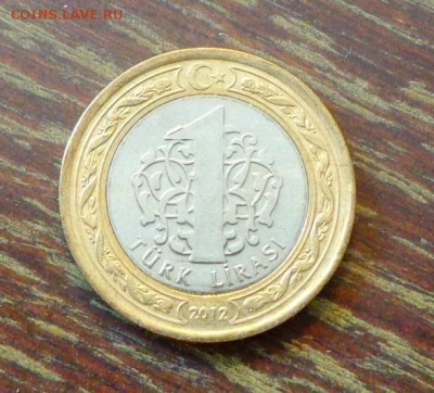 ТУРЦИЯ - 1 лира БИМ до 25.12, 22.00 - Турция 1 лира 2012 БИМ