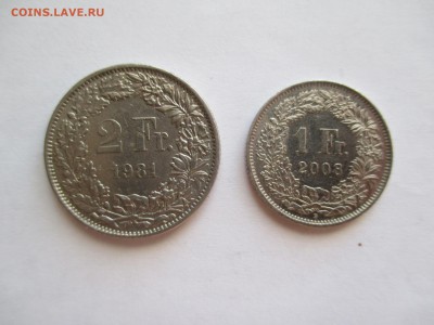 1 и 2 швейцарских франка ниже курса - IMG_0015.JPG