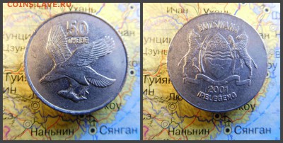 Ботсвана 50 тхебе, 2001 - 14