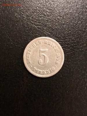 Германия 5 пфенниг 1908 года. До 22:00 25.12.18 - 4F5417A7-6CD5-4BCF-8AAF-96B6E498C660