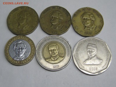 Доминикана 1,1,1,5,10,25 песо (1992-2005 гг.) - IMG_9655.JPG