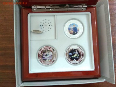 Комплект russian seasons in paris 2009 three silver coin set - IMG_20181219_172028