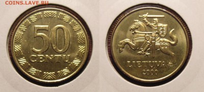 Литва 9 монет 1991, 2000-2009г - DSC01145.JPG