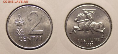Литва 9 монет 1991, 2000-2009г - DSC01137.JPG