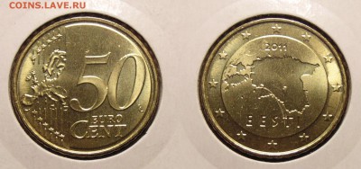 Эстония евроценты 6 монет 2011г - DSC01245.JPG