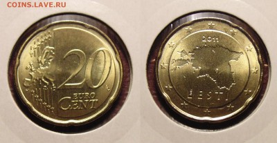 Эстония евроценты 6 монет 2011г - DSC01243.JPG