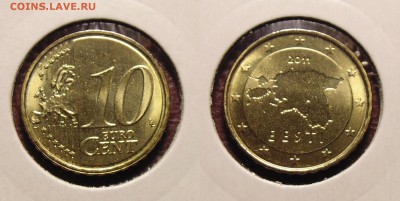 Эстония евроценты 6 монет 2011г - DSC01241.JPG