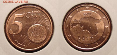Эстония евроценты 6 монет 2011г - DSC01239.JPG