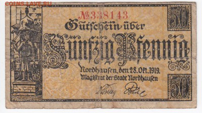Нотгельд-Нордхаузен 50 пфеннигов 1919 г. до 26.12 в 22.00 - IMG_20181220_0004