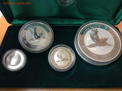 Набор Австралия "Кукабарра" 1996 4 монеты серебро 999 - WhatsApp Image 2018-12-20 at 17.00.43