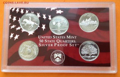 США. Годовой набор 1999 г. Silver proof set - FullSizeRender (8)