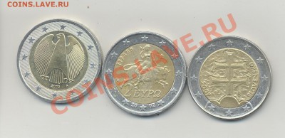 Три красивые монеты номиналом 2 евро  до 22-00_04.05.2011 - 2 евро1