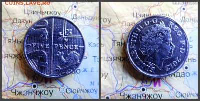 Великобритания 5 пенсов, 2012 - 2