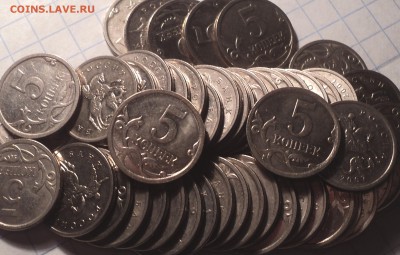 Нечастые 5 коп 2007 М шт 5.12 В  - 50 шт - DSC02363.JPG