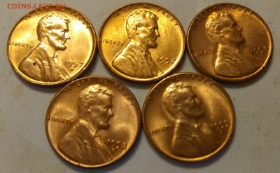 США 1 цент 1955-1958 в блеске - IMG_20181222_091142876_BURST000_COVER_TOP~2