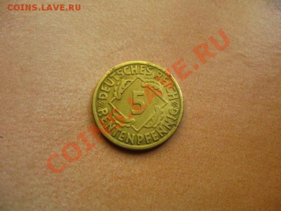 Германия. 5 рентенпфеннигов 1924г.(J) до 03.06.2011 в 22:00 - IMG_0399.JPG