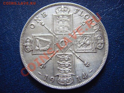 Великобритания 1 флорин 1914 до 01.06 в 21.00 М - LPIC5496.JPG
