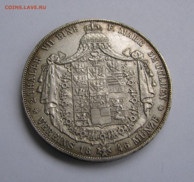 ПРУССИЯ. 2 ТАЛЕРА - 3½ ГУЛЬДЕНА 1846. Фридрих Вильгельм IV. - 2талера1846 (4).JPG