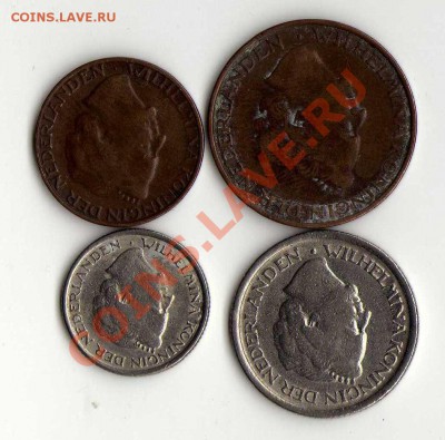 Нидерланды 1,5,10,25 центов 1948 до 04.06. в 21:00 - img269