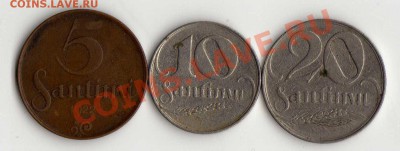 Латвия 5,10,20 сантим 1922 до 04.06. в 21:00 - img268