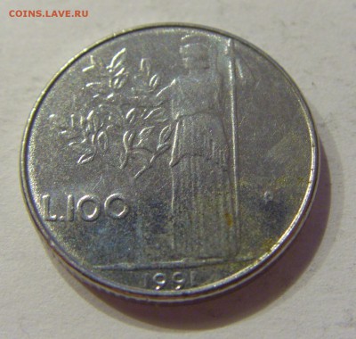 100 лир 1991 Италия №1 29.12.2018 22:00 МСК - CIMG0928.JPG