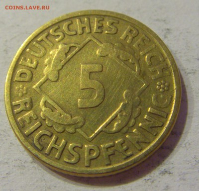5 пфеннигов 1924 J Германия №1 29.12.2018 22:00 МСК - CIMG1093.JPG