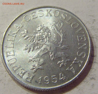 10 геллеров 1954 Чехословакия №1 29.12.2018 22:00 МСК - CIMG1179.JPG