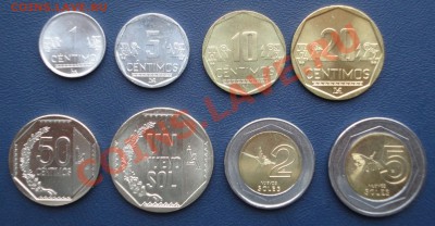 Перу. Комплект монет 2009 в блеске до 04.06 в 22-00 - Перу 1.JPG