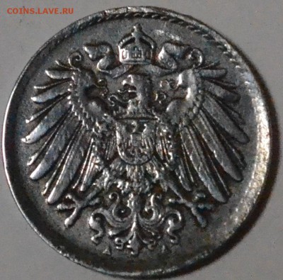 Германия 5 пфеннигов 1916 А до 27.12.18 22 мск - DSC_5478.JPG