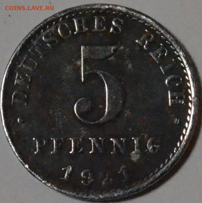 Германия 5 пфеннигов 1921 А до 27.12.18 22 мск - DSC_5491.JPG